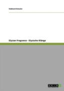 Elysian Fragrance - Elysische Klaã‚Â¤Nge
