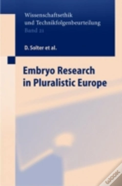 Capa do artigo Embryo Research In Pluralistic Europe