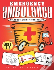 Capa do artigo Emergency Ambulance Coloring & Activity Book For Kids