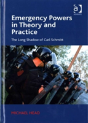 Emergency Powers In Theory And Practice - Preview