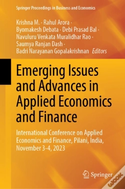 Capa do artigo Emerging Issues And Advances In Applied Economics And Finance