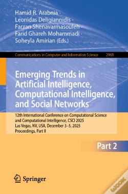 Capa do artigo Emerging Trends In Artificial Intelligence, Computational Intelligence, And Social Networks
