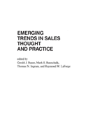 Emerging Trends In Sales Thought And Practice - Preview