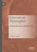 Emerson As Philosopher
