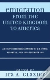 Emigration From The United Kingdom To America