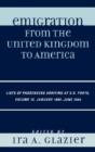 Emigration From The United Kingdom To America - Preview