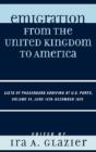 Emigration From The United Kingdom To America - Preview