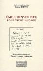 Emile Benveniste, Pour Vivre Langage - Preview