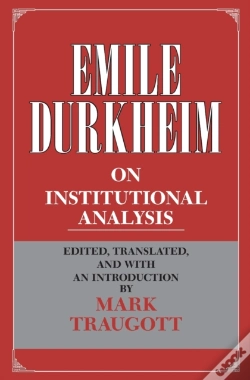 Capa do artigo Emile Durkheim On Institutional Analysis