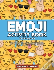 Capa do artigo Emoji Activity Book For Kids Ages 4-8: 60+ Emoji Activity Pages - Coloring, Mazes, Dot-To-Dots, Spot The Difference, Cut-Outs & More!