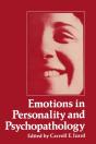 Emotions In Personality And Psychopathology - Preview