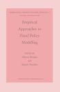 Empirical Approaches To Fiscal Policy Modelling - Preview