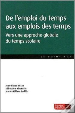Capa do artigo Emplois Du Temps Et Temps De L Eleve 1ere Edition
