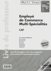 Employe De Commerce Multi-Specialites Cap (Multi'Exos) Professeur 2012
