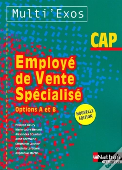 Capa do artigo Employe De Vente Specialise Cap Options A Et B (Multi'Exos) Eleve 2012