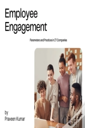Capa do artigo Employee Engagement Parameters And Pract