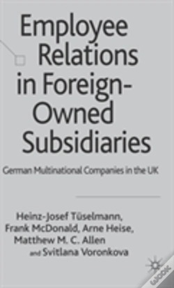 Capa do artigo Employee Relations In Foreign-Owned Subsidiaries