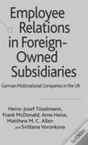 Capa do artigo Employee Relations In Foreign-Owned Subsidiaries