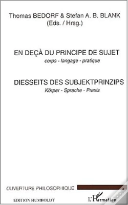 Capa do artigo En Deca Du Principe De Sujet ; Corps Langage Pratique