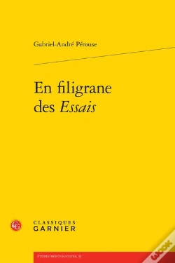 Capa do artigo En Filigrane Des Essais