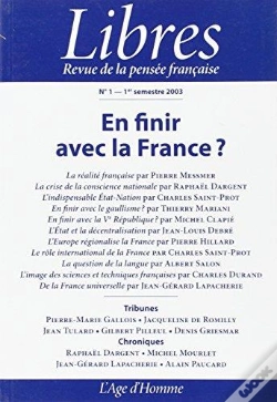 Capa do artigo En Finir Avec La France?