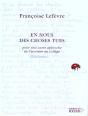 En Nous Des Choses Tues - Pour Une Autre Approche De L'Ecriture Au College - Preview