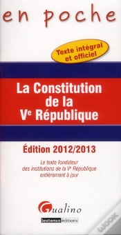 Capa do artigo En Poche- La Constitution De La Ve Republique - 4e Edition