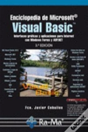 Capa do artigo Enciclopedia De Microsoft Visual Basic. Interfaces Gráficas Y Aplicaciones Para Internet Con Windows