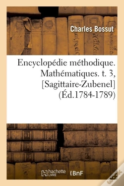 Capa do artigo Ency Maths T.3 Sag Zub Edition 1784 1789