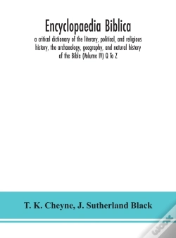 Capa do artigo Encyclopaedia Biblica