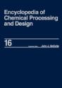 Encyclopedia Of Chemical Processing And Design - Preview