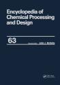 Encyclopedia Of Chemical Processing And Design - Preview