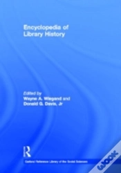 Capa do artigo Encyclopedia Of Library History