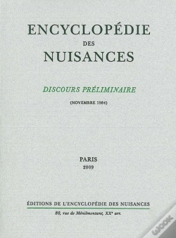 Capa do artigo Encyclopedie Des Nuisances : Discours Préliminaire