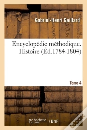 Capa do artigo Encyclopedie Histoire T.4 Edition 1784 1804