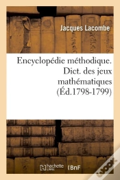 Capa do artigo Encyclopedie Jeux Mathematiques Edition 1798 1799