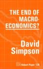 End Of Macroeconomics - Preview