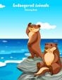 Endangered Animals Coloring Book 1 - Preview