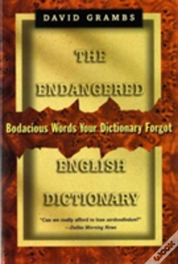 Capa do artigo Endangered English Dictionary