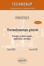 Énergétique ; Thermodynamique Générale ; Principes, Systèmes Simples, Utilisation, Thermique (2e Édition) - Preview