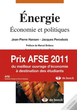 Capa do artigo Énergie ; Économie Et Politiques