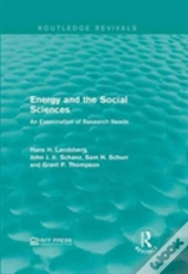 Energy And The Social Sciences