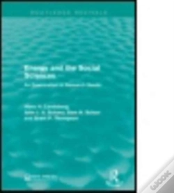 Capa do artigo Energy And The Social Sciences