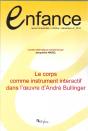Enfance 4/2015 Le Corps Comme Instrument Decembre 2016 - Preview