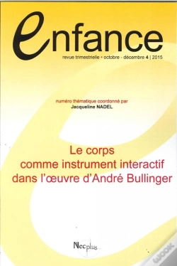 Capa do artigo Enfance 4/2015 Le Corps Comme Instrument Decembre 2016
