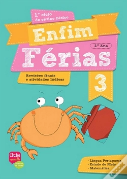 Capa do artigo Enfim Férias - Língua Portuguesa, Estudo do Meio e Matemática - 3º Ano