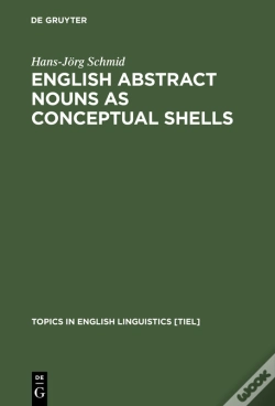 Capa do artigo English Abstract Nouns As Conceptual Shells