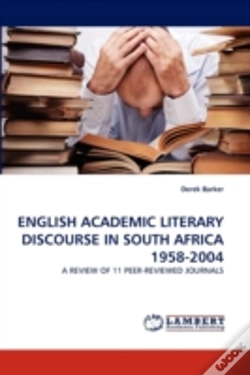 Capa do artigo English Academic Literary Discourse In South Africa 1958-2004