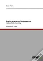 Capa do artigo English As A Second Language And Naturalistic Learning