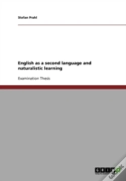 Capa do artigo English As A Second Language And Naturalistic Learning